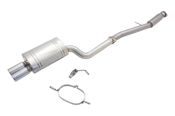 Subaru WRX Cat Back With Oval Dual Outlet Muffler