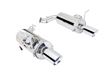 Ford Mustang S197 II Varex Valved Axle Back Mufflers