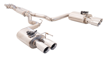 Ford S550 Mustang GT FN Varex Valved Twin 3Inch Cat Back Exhaust