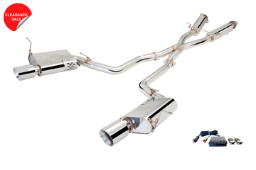 Jeep Grand Cherokee SRT8 Varex Valved Cat Back Exhaust System