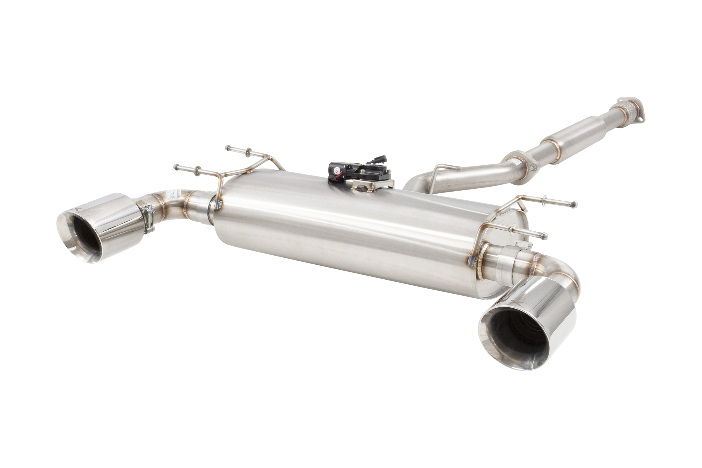 86 & BRZ 2.5 Inch Varex Valved Cat Back Exhaust System – XFORCE