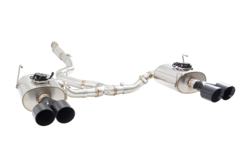 Subaru WRX / STI G3, VA Sedan WR Varex Valved Cat Back Exhaust with Black Tips