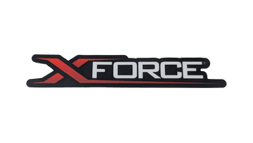 Small Xforce Logo Outlined Slap Sticker