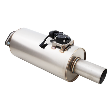3 Inch Inlet 7 Inch Round Varex Muffler