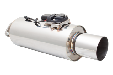 3 Inch Cannon Style Varex Valved Universal Muffler