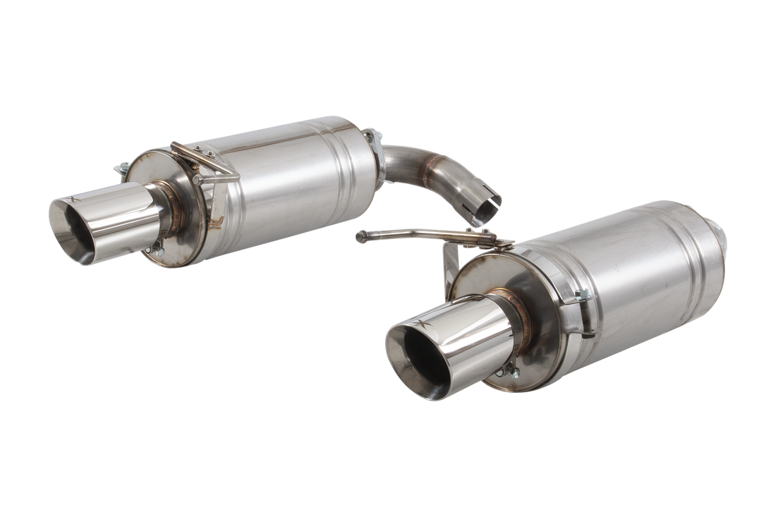 WORKHORSE Series – Ford Mustang S550 GT 5.0 Axle-Back Exhaust