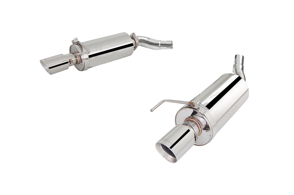 Ford S550 Mustang Axle Back Mufflers