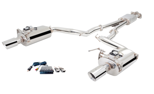 Ford Mustang S550 Varex Valved Twin 2.5" Catback System