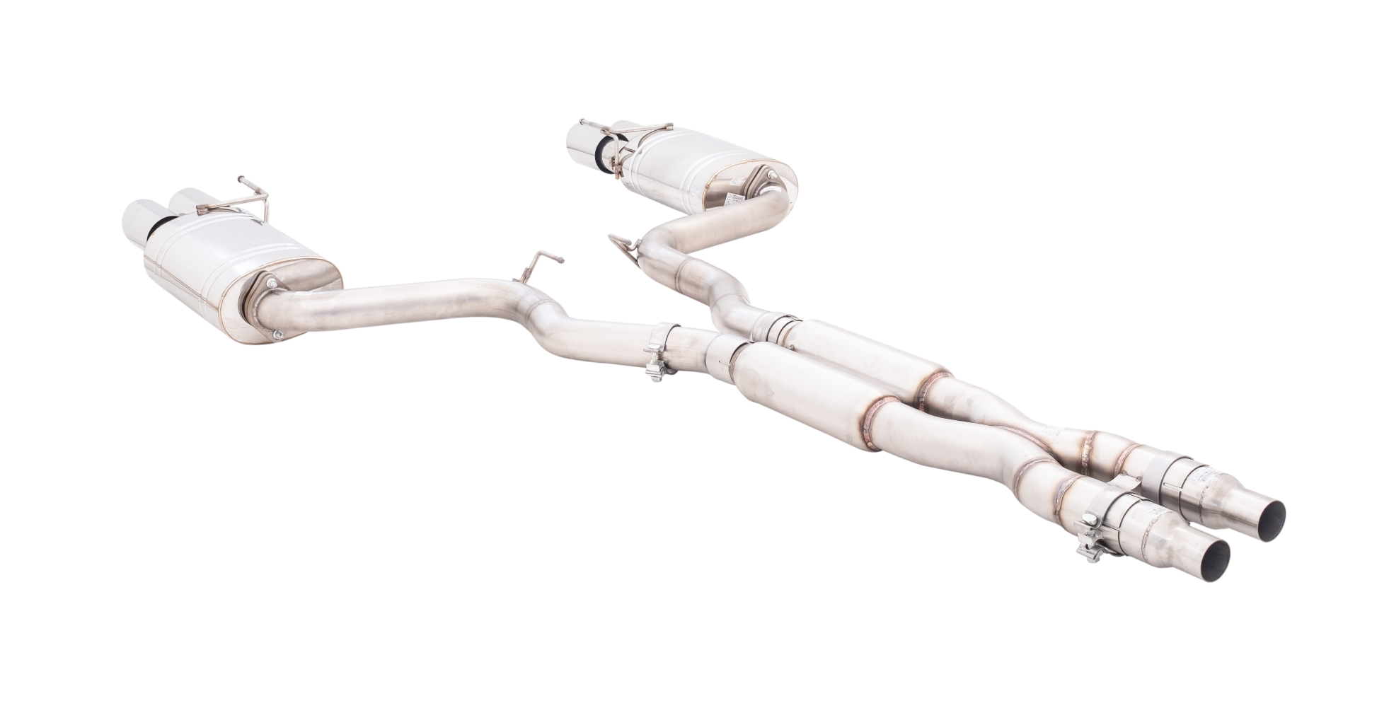 Ford S550 Mustang GT FN Twin 3Inch Performance Cat Back Exhaust