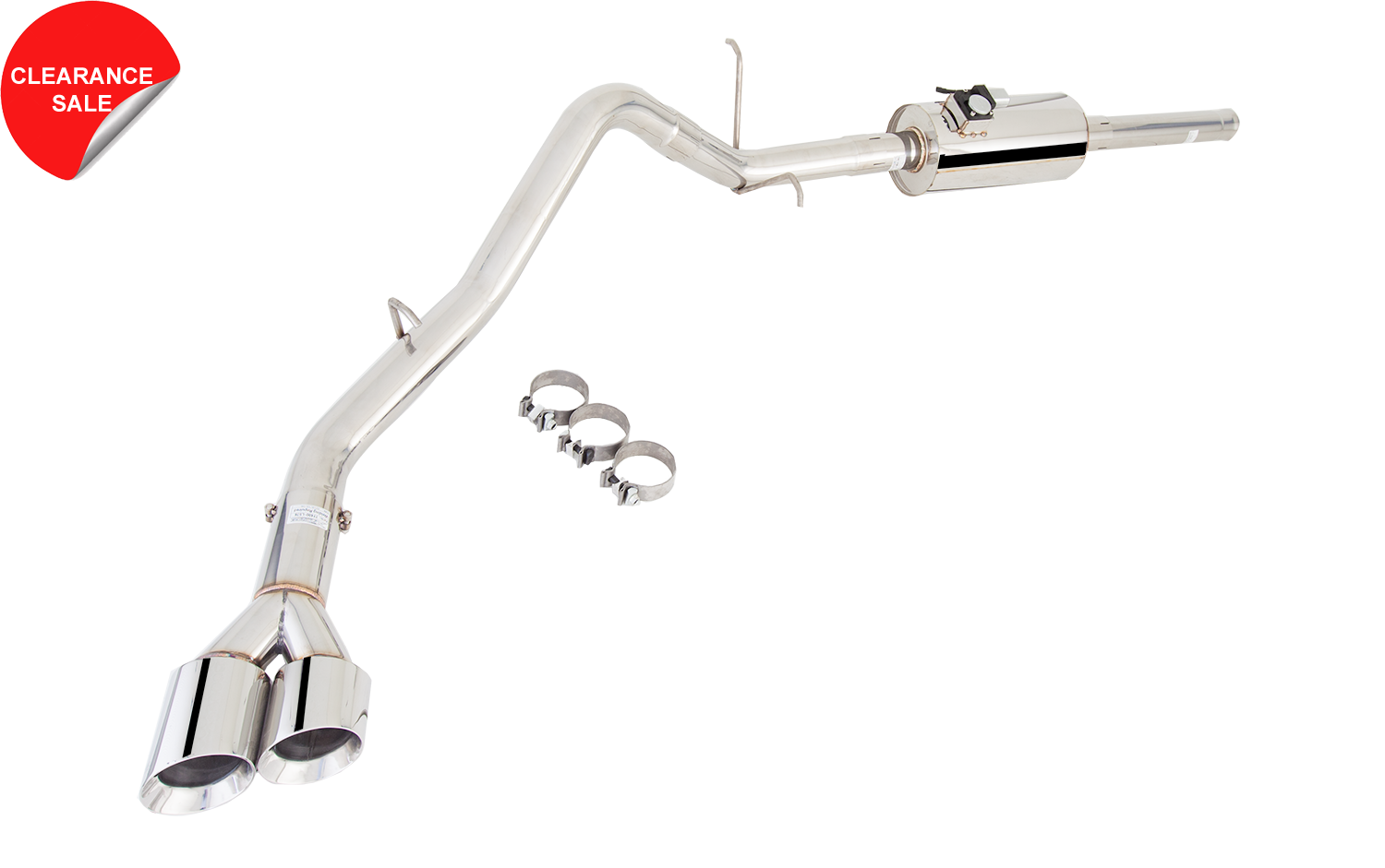 GMC Sierra 1500 V8 Cat Back Exhaust System