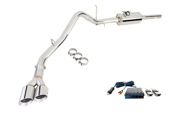 GMC Sierra 1500 V8 Cat Back Exhaust System With Varex Valved Muffler