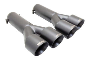 Chevrolet SS and Pontiac G8 Sedan 3Inch Inlet Black Tips