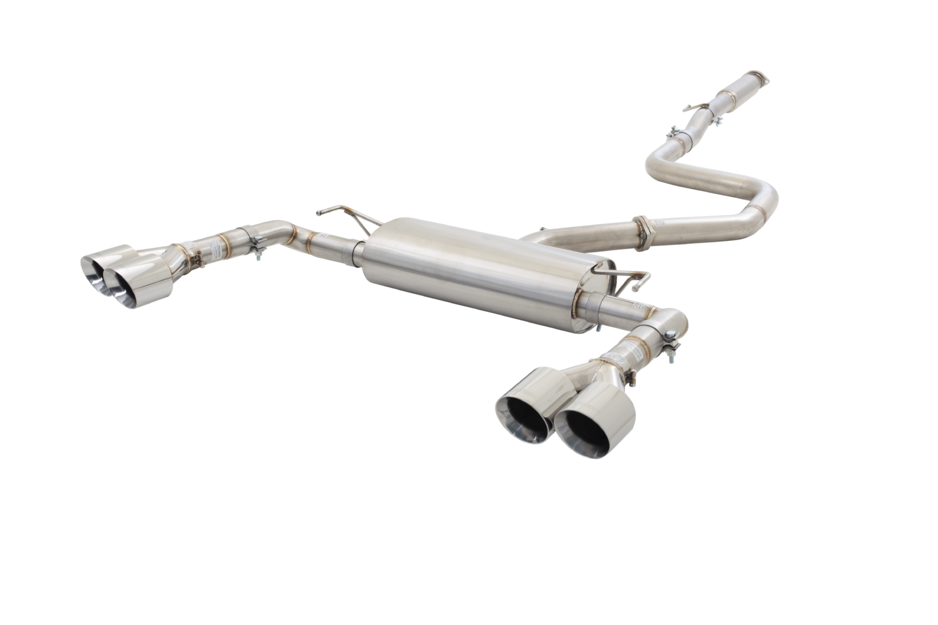 KIA Forte GT Sedan Varex Valved Catback System with Smartbox
