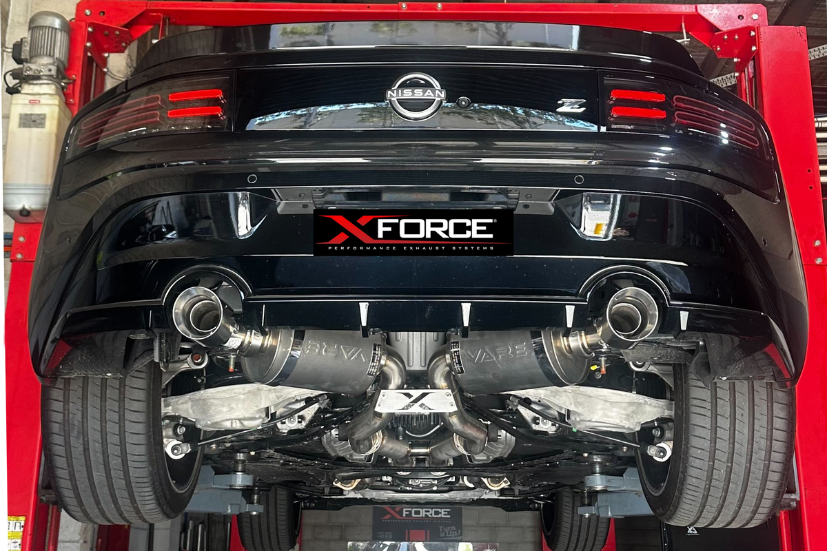 Nissan Z Varex Valved Cat Back Performance Exhaust – XFORCE