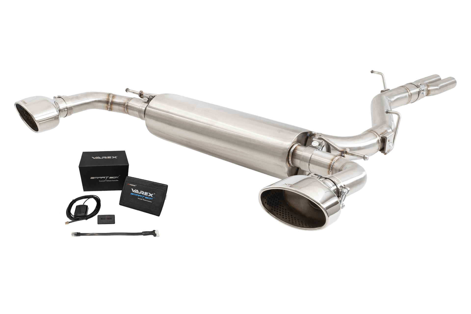 AUDI RS3 8V Sedan Varex Valved Cat Back Exhaust System with SmartBox