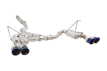 Subaru WRX STI G3 VA Sedan Race Cat Back Exhaust with Burnt Blue Tips