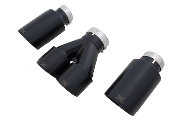 Toyota Corolla GR Matte Black Exhaust Tip Set