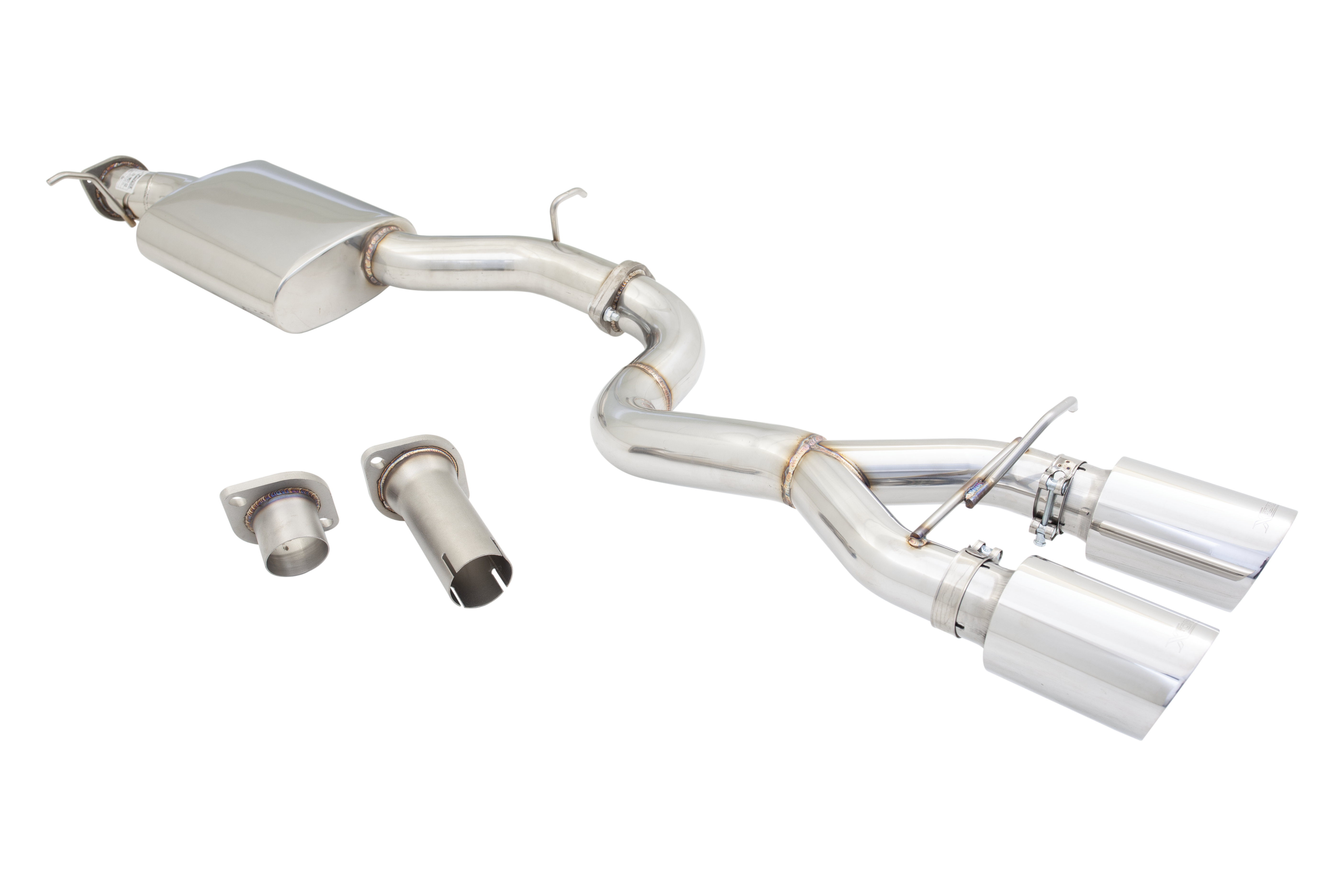 VW GOLF MK5 R32 & MK5 R Cat Back Exhaust System β XFORCE PERFORMANCE ...