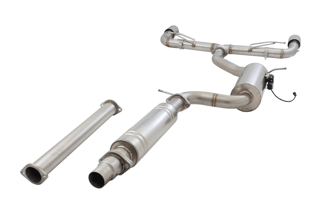 VW Golf GTI MK 7 To 8 Cat Back Exhaust System With Varex Valved Muffler