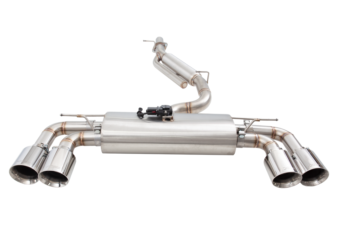 Audi 8V S3 Hatch Varex Valved Cat Back Exhaust With SmartBox