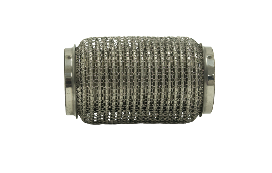 Mesh Flex Bellow 2.5In Pipe 6In Long