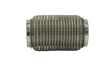 Mesh Flex Bellow 2.5In Pipe 8In Long