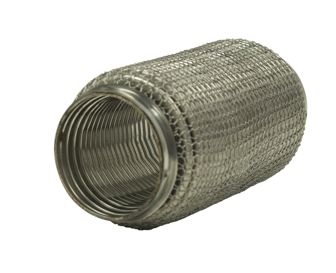 Mesh Flex Bellow 3In Pipe 8In Long