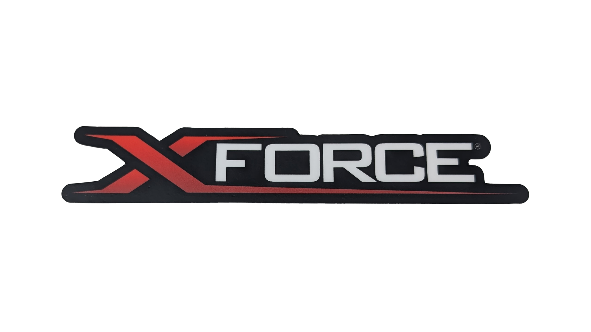 Small Xforce Logo Outlined Slap Sticker