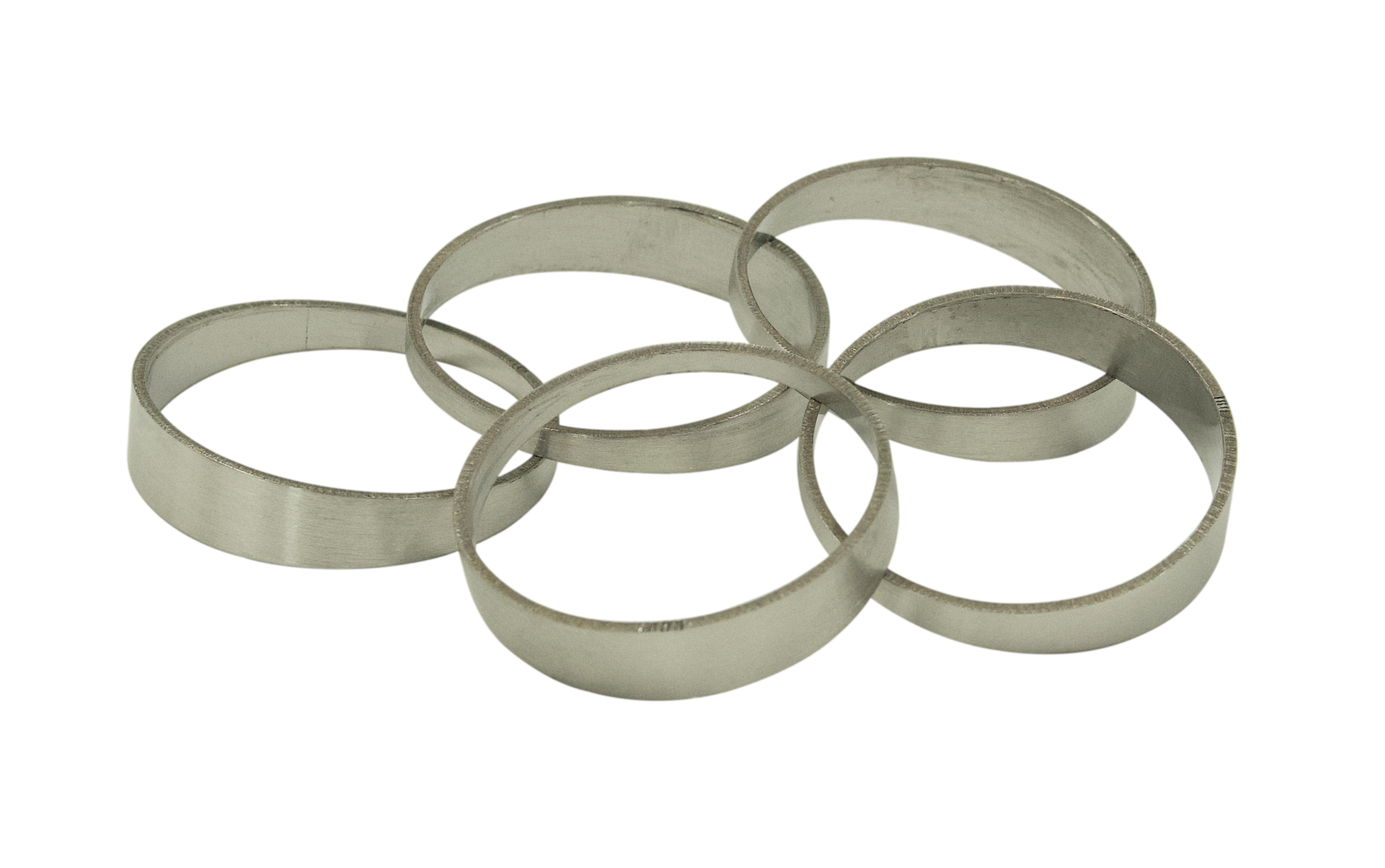 2inch Pie Cuts Brushed Stainless Steel 45' 1.5D