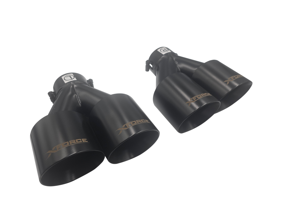 Dualflux Tips Dual Exhaust Tips - Premium Twin Exhaust Tips for Sale – XFORCE ...