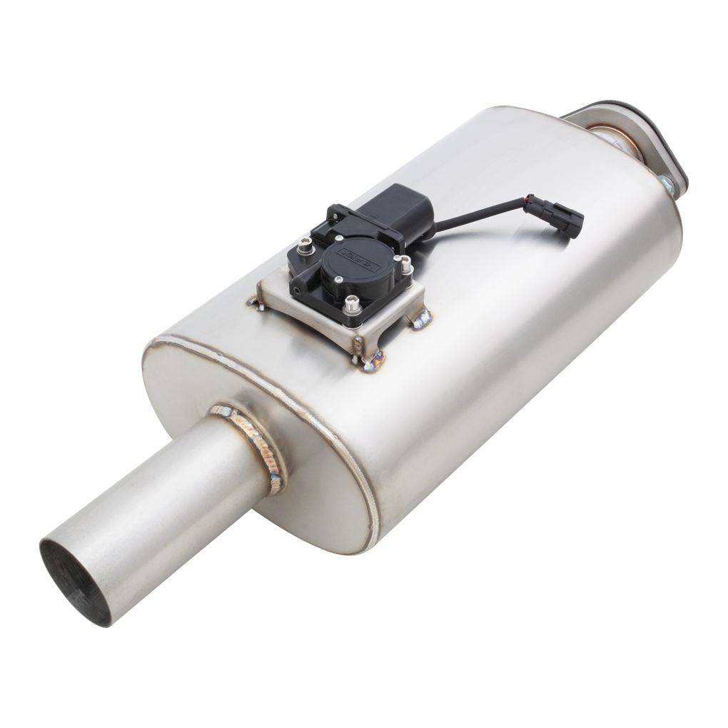 2.5Inch Inlet Oval Varex Muffler