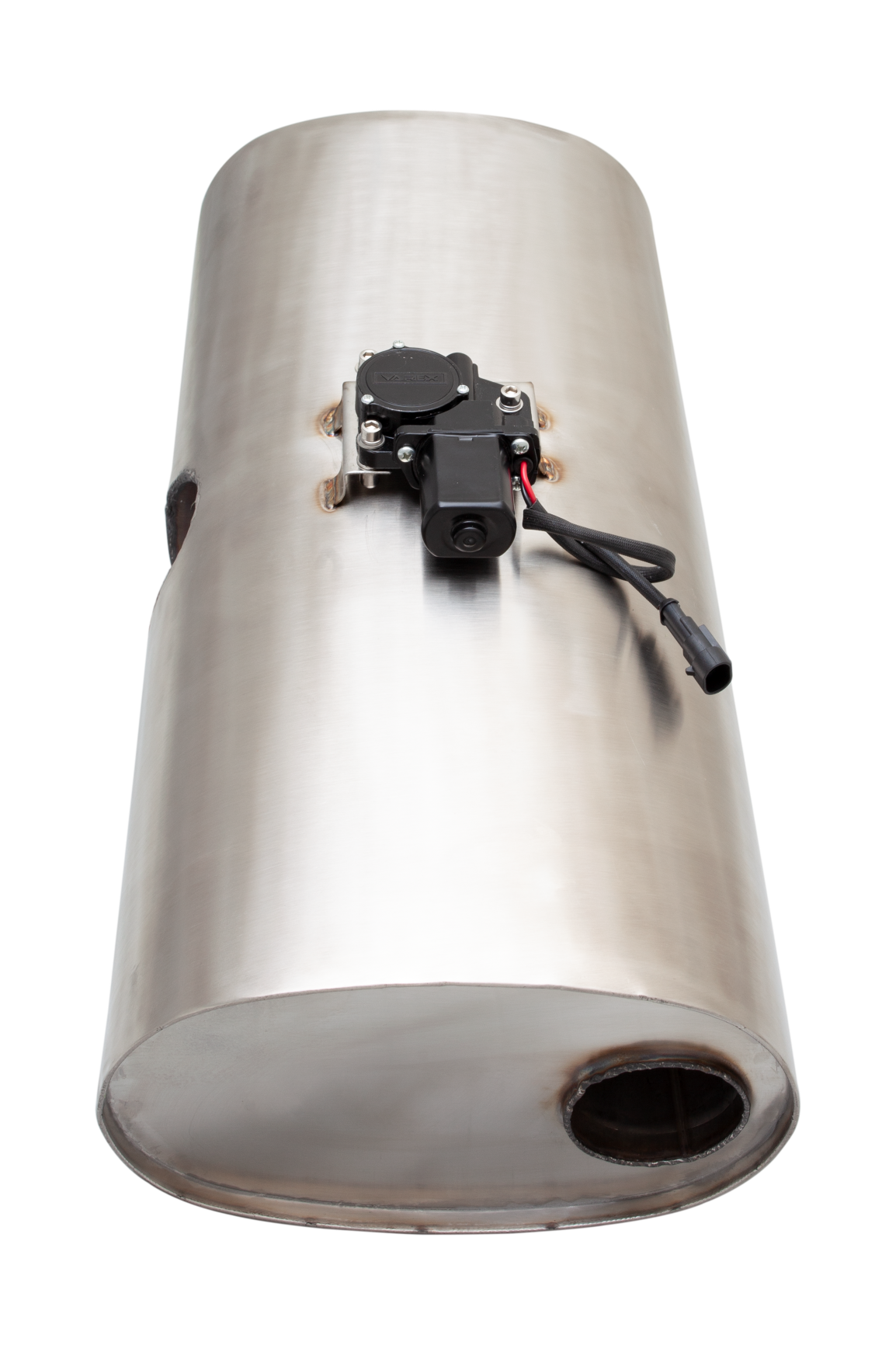 Varex Valved Muffler 3Inch Inlet dual 2.5Inch outlets